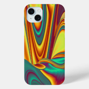 Funda Para iPhone 15 Mini Mágica de las flores de otoño del verano de primav