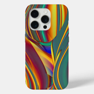 Funda Para iPhone 15 Pro Mágica de las flores de otoño del verano de primav