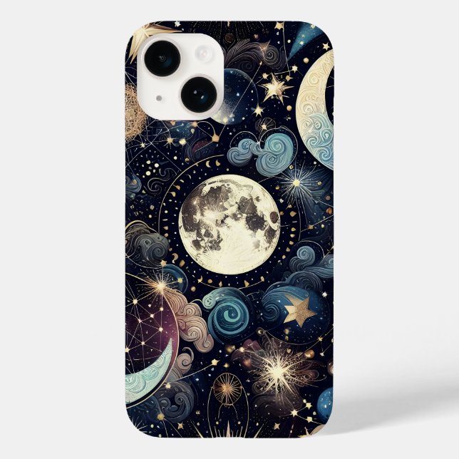 Funda De Case-Mate Para iPhone Mágica lunar (Reverso )