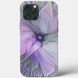 Funda Para iPhone 13 Pro Max Magnífica Belleza Moderna Resumen Flor de Arte Fra
