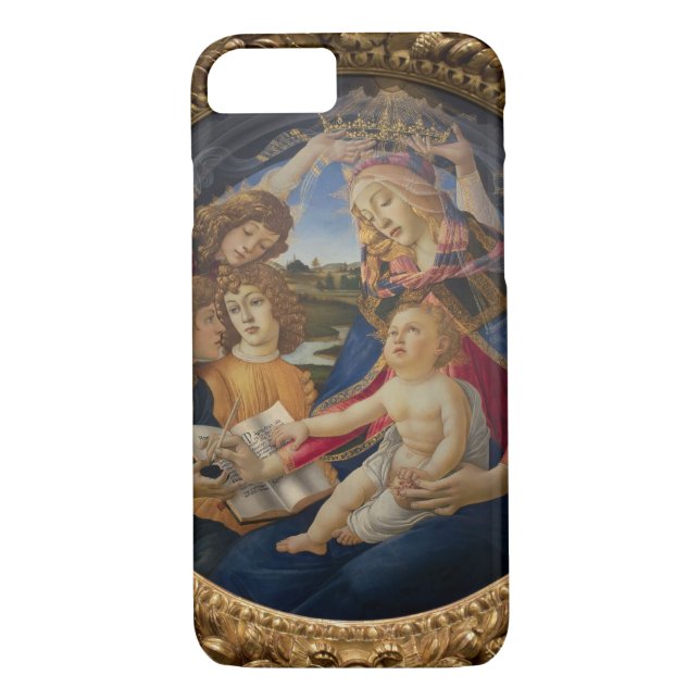 Funda De Case-Mate Para iPhone magnifica de la bendita Virgen María (Reverso)
