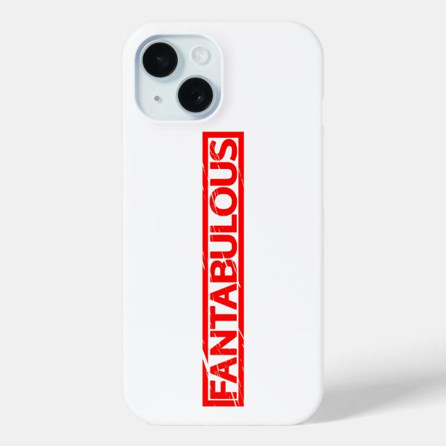 Funda De Case-Mate Para iPhone Magnífica estampilla (Reverso )