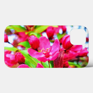 Funda Para iPhone 13 Magnífica foto de Crabapple Red Barron