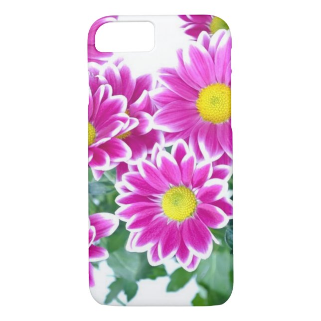 Funda De Case-Mate Para iPhone magníficas margaritas rosas (Reverso)