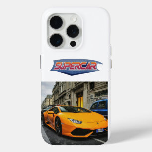 Magnífico diseño Funda para iPhone 15 Pro Supercar