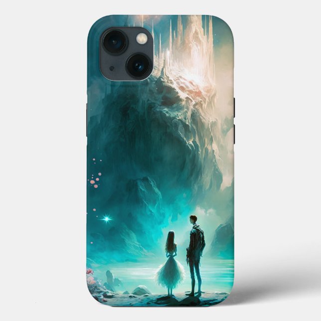 Funda De Case-Mate Para iPhone Magnífico paisaje de fantasía (Reverso )