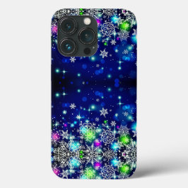 Funda Para iPhone 13 Pro Magníficos copos de nieve multicolores