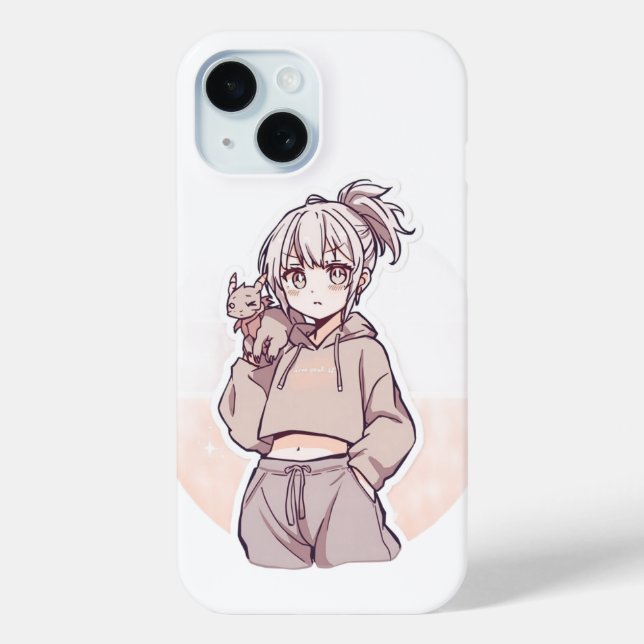 Funda De Case-Mate Para iPhone Main Character Energy  (Reverso )