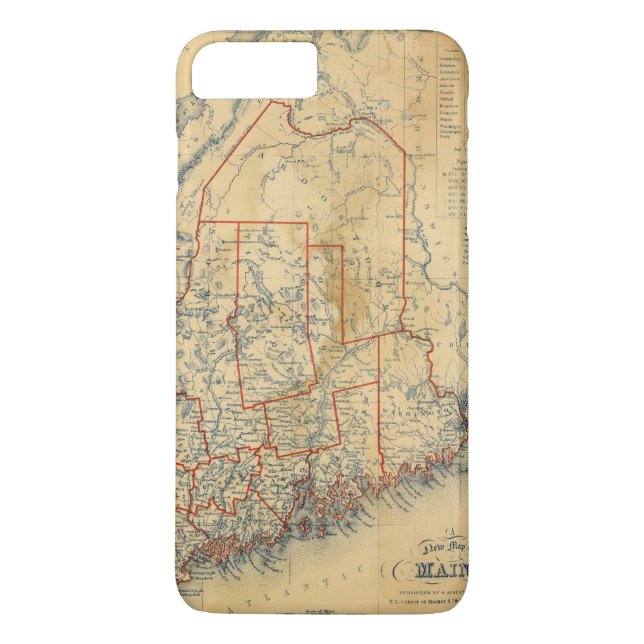 Funda De Case-Mate Para iPhone Maine 18 (Reverso)