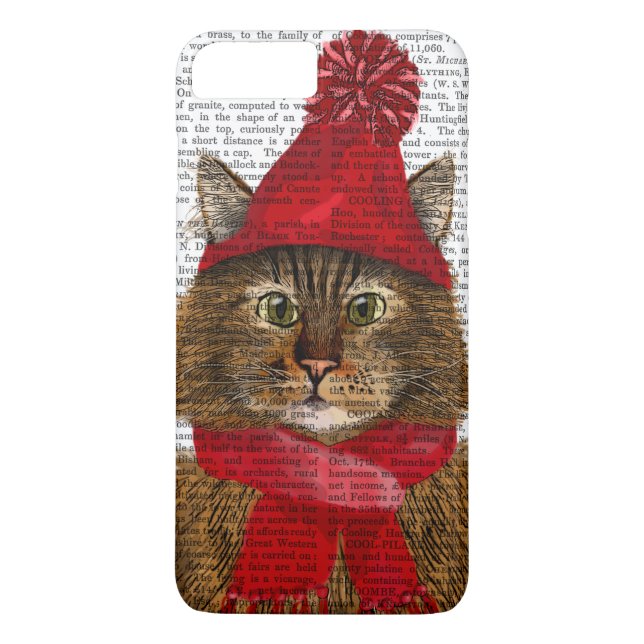 Funda De Case-Mate Para iPhone Maine Coon Cat (Reverso)