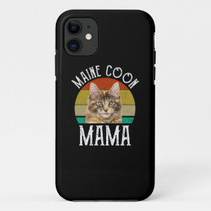 Funda Para iPhone 11 Maine Coon Mama