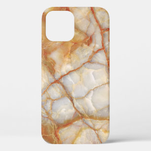 Funda Para iPhone 12 Majestad de Mármol: Elegancia brillante