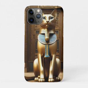Funda Para iPhone 11 Pro Majestad eterna: El gato del faraón egipcio de oro