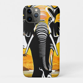 Funda Para iPhone 11 Pro Majestic Elephant Sunset