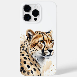 Funda Para iPhone 14 Pro Max De Case-Mate Majestic Watercolor Cheetah