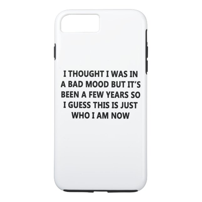 Funda De Case-Mate Para iPhone Mal humor (Reverso)