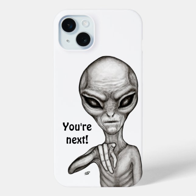 Funda De Case-Mate Para iPhone ¡Mala Alien, eres la siguiente! (Reverso )
