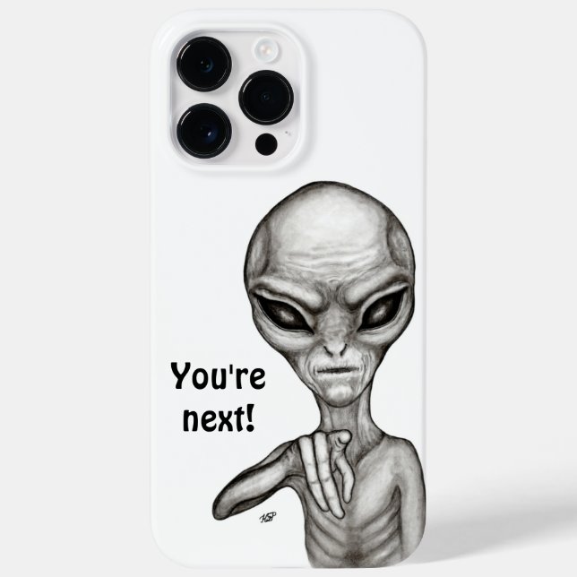 Funda De Case-Mate Para iPhone ¡Mala Alien, eres la siguiente! (Reverso)
