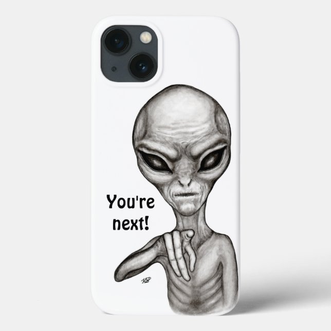 Funda De Case-Mate Para iPhone ¡Mala Alien, eres la siguiente! (Reverso)