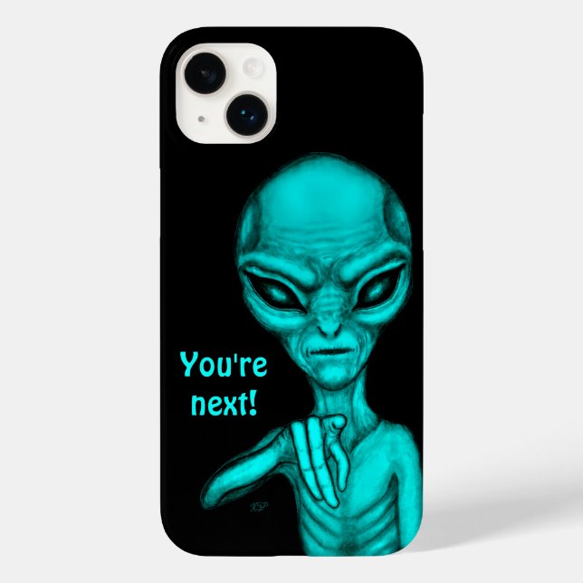 Funda De Case-Mate Para iPhone ¡Mala Alien, eres la siguiente! (Reverso )