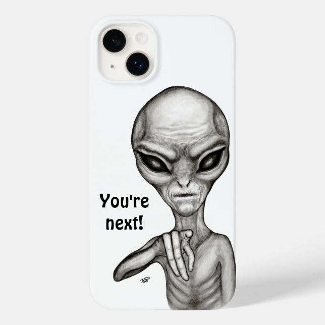 Funda De Case-Mate Para iPhone ¡Mala Alien, eres la siguiente! (Reverso )