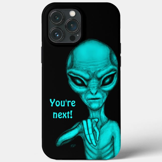 Funda De Case-Mate Para iPhone ¡Mala Alien, eres la siguiente! (Reverso )