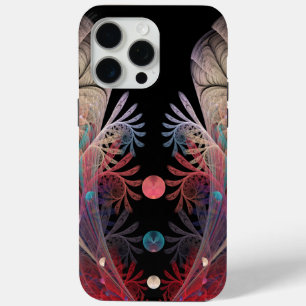 Funda Para iPhone 15 Pro Max Malabarismo Abstracto Fantasía Moderna Arte Fracta