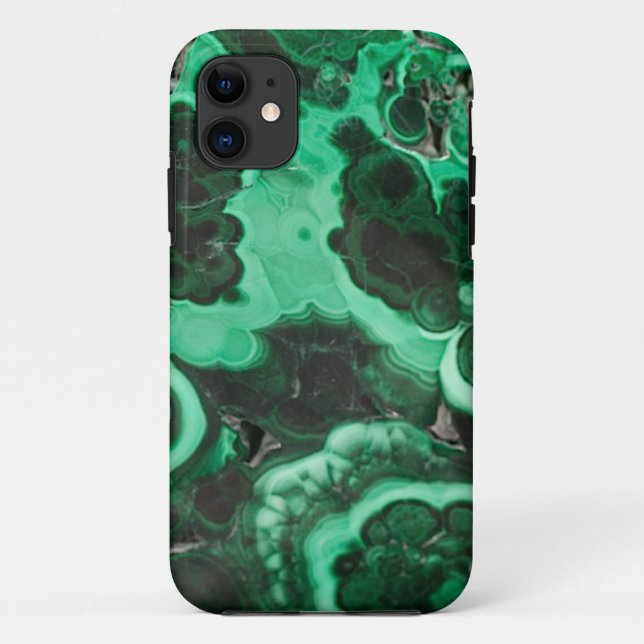Funda De Case-Mate Para iPhone "Malachite Smart Phone Case" (Reverso)