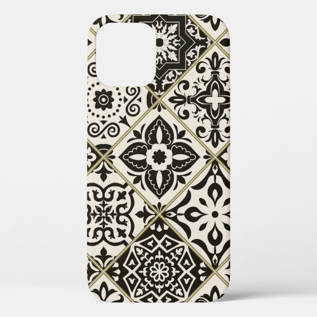 Funda De Case-Mate Para iPhone Málaga mosaico islámico (Reverso )