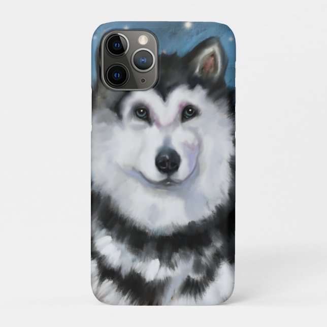 Funda De Case-Mate Para iPhone Malamute de Alaska    (Reverso)