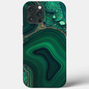 Funda Para iPhone 13 Pro Max Malaquita Cu6CO3(OH)2