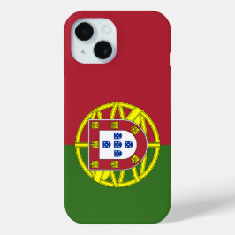 Funda Para iPhone 15 maleta de teléfono de bandera de Portugal