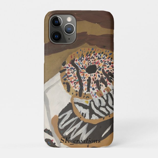 Funda De Case-Mate Para iPhone Maleta de teléfono Dulce Donuts (Reverso)