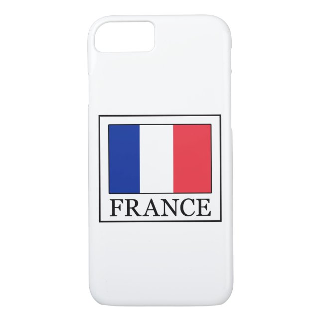 Funda De Case-Mate Para iPhone Maleta telefónica de Francia (Reverso)