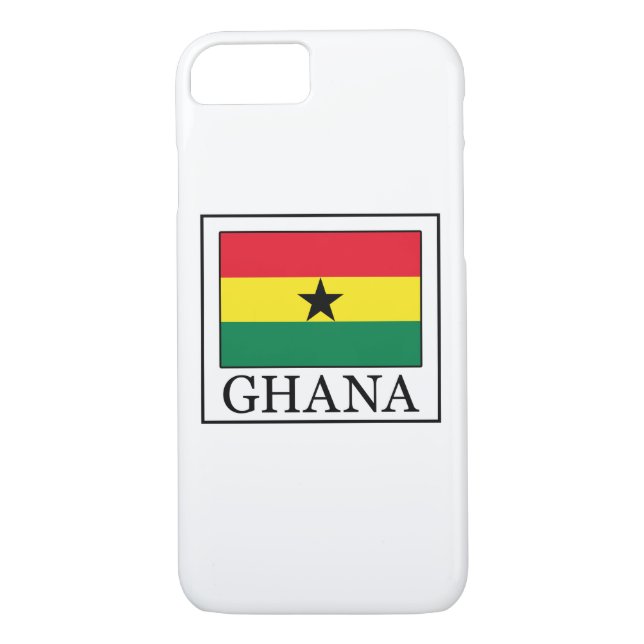 Funda De Case-Mate Para iPhone Maleta telefónica de Ghana (Reverso)