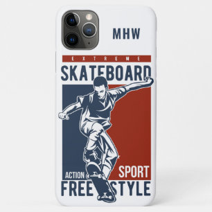 Funda Para iPhone 11 Pro Max Maletas de personalizado para el Skateboarding