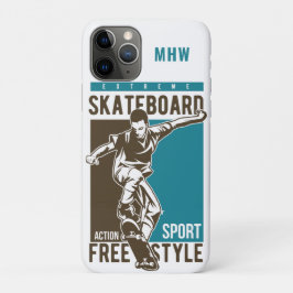 Funda Para iPhone 11 Pro Maletas de personalizado para el Skateboarding