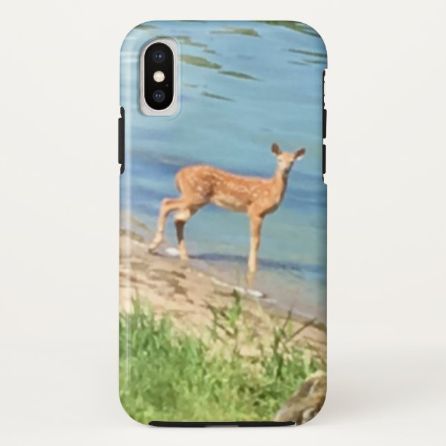 Funda De Case-Mate Para iPhone maletín de iPhone de flwn (Reverso)