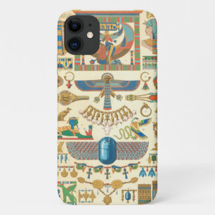 Funda Para iPhone 11 Maletín de iPhone / iPad de Hieroglyphs de Egipto