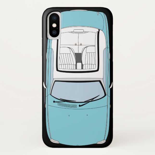Funda De Case-Mate Para iPhone Maletín de teléfono de Figaro (Reverso)