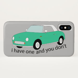 Funda Para iPhone X Maletín de teléfono de Figaro
