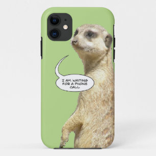 Funda Para iPhone 11 Maletín de teléfono de Meerkat