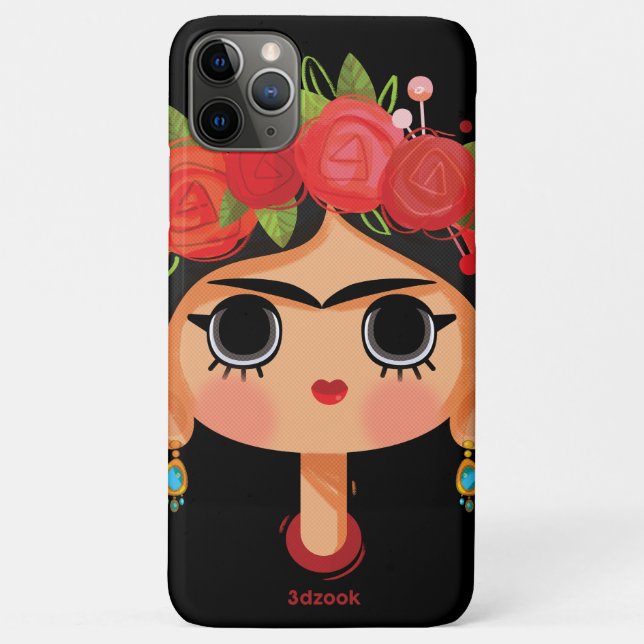 Funda De Case-Mate Para iPhone Maletín de teléfono /Frida/ (Reverso)