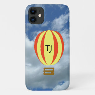 Funda Para iPhone 11 Maletín de teléfono - Globo de aire caliente en nu