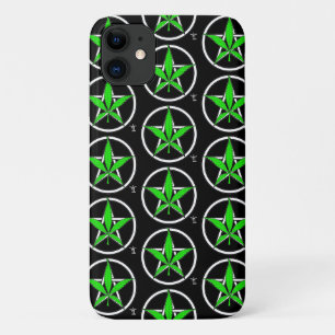 Funda Para iPhone 11 Maletín de teléfono Greenleaf Pentagram