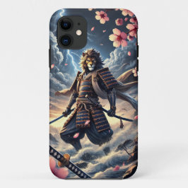 Funda Para iPhone 11 Maletín de teléfono móvil de Lion Samurai