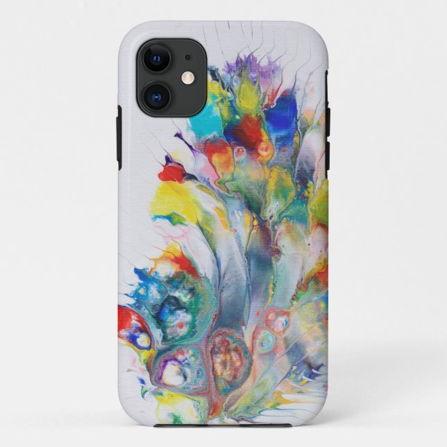 Funda De Case-Mate Para iPhone Maletín de teléfono móvil Peacock (Reverso)