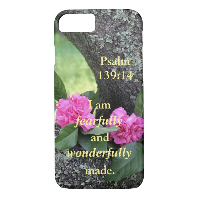 Funda De Case-Mate Para iPhone Maletín de teléfono Psalm Pink Carnations (Reverso)