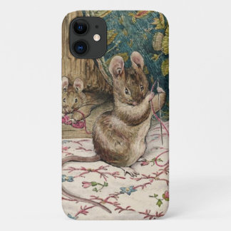 Funda Para iPhone 11 Maletín iPhone - Beatrix Potter Mouse