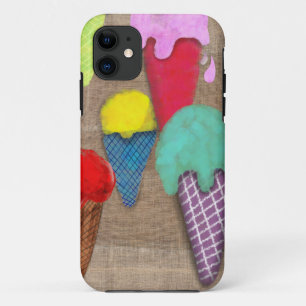 Funda Para iPhone 11 Maletín iPhone / iPad de postre helado